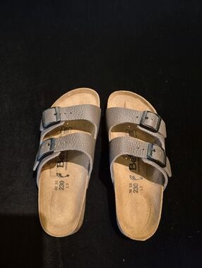 BIRKENSTOCK BETULA LEATHER SANDALS Size 6